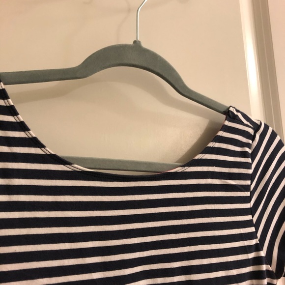 A&F Abercrombie Fitch stripe dress cotton soft - Picture 2 of 4